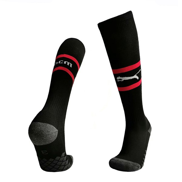 Socken AC Milan Auswarts 2019-20 Schwarz Fussballtrikots Günstig